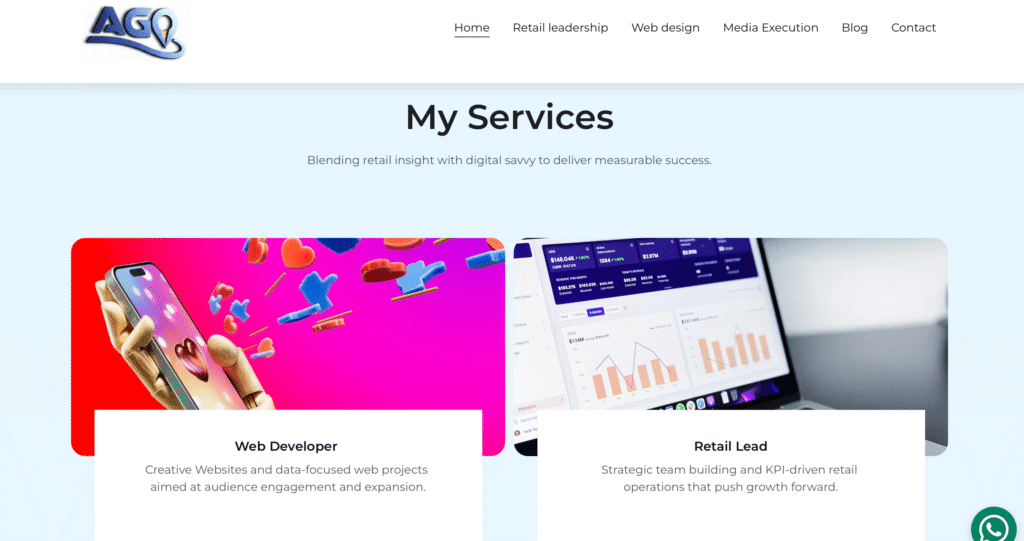 Gameed Omar portfolio, online resume, digital profile, digital resume,