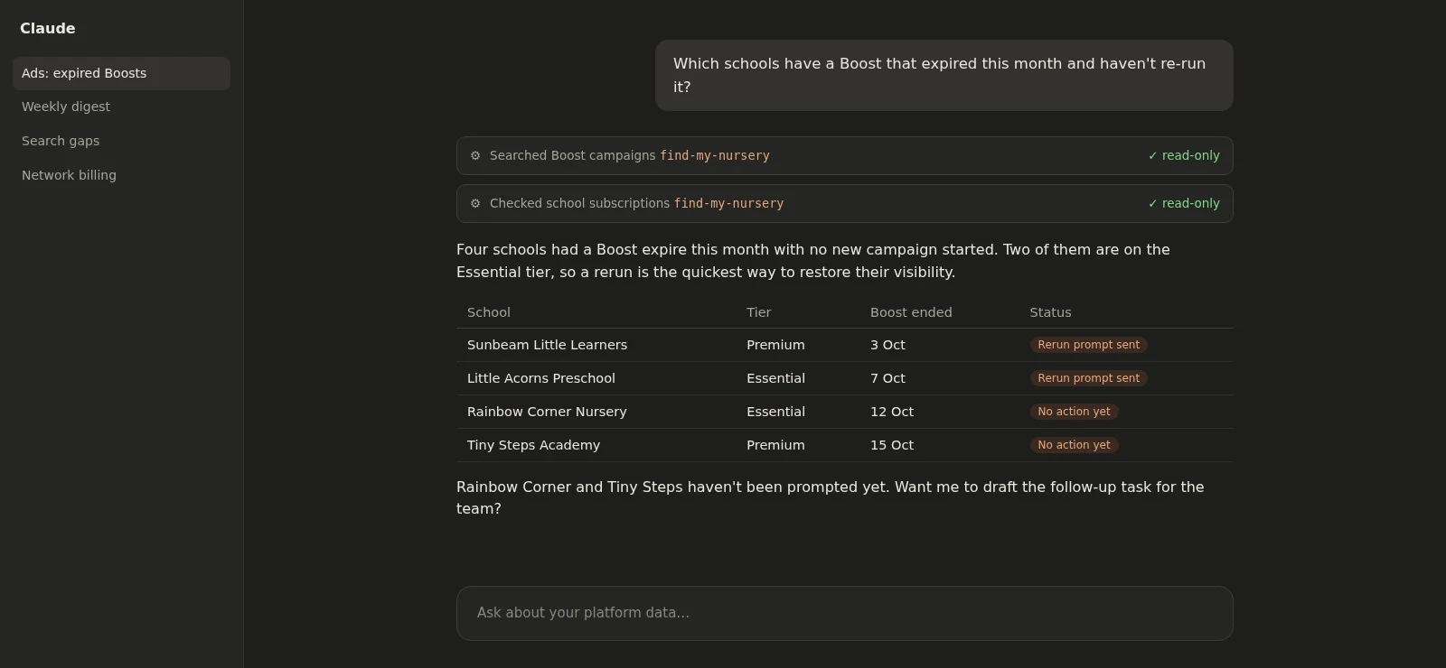 MCP connector screenshot